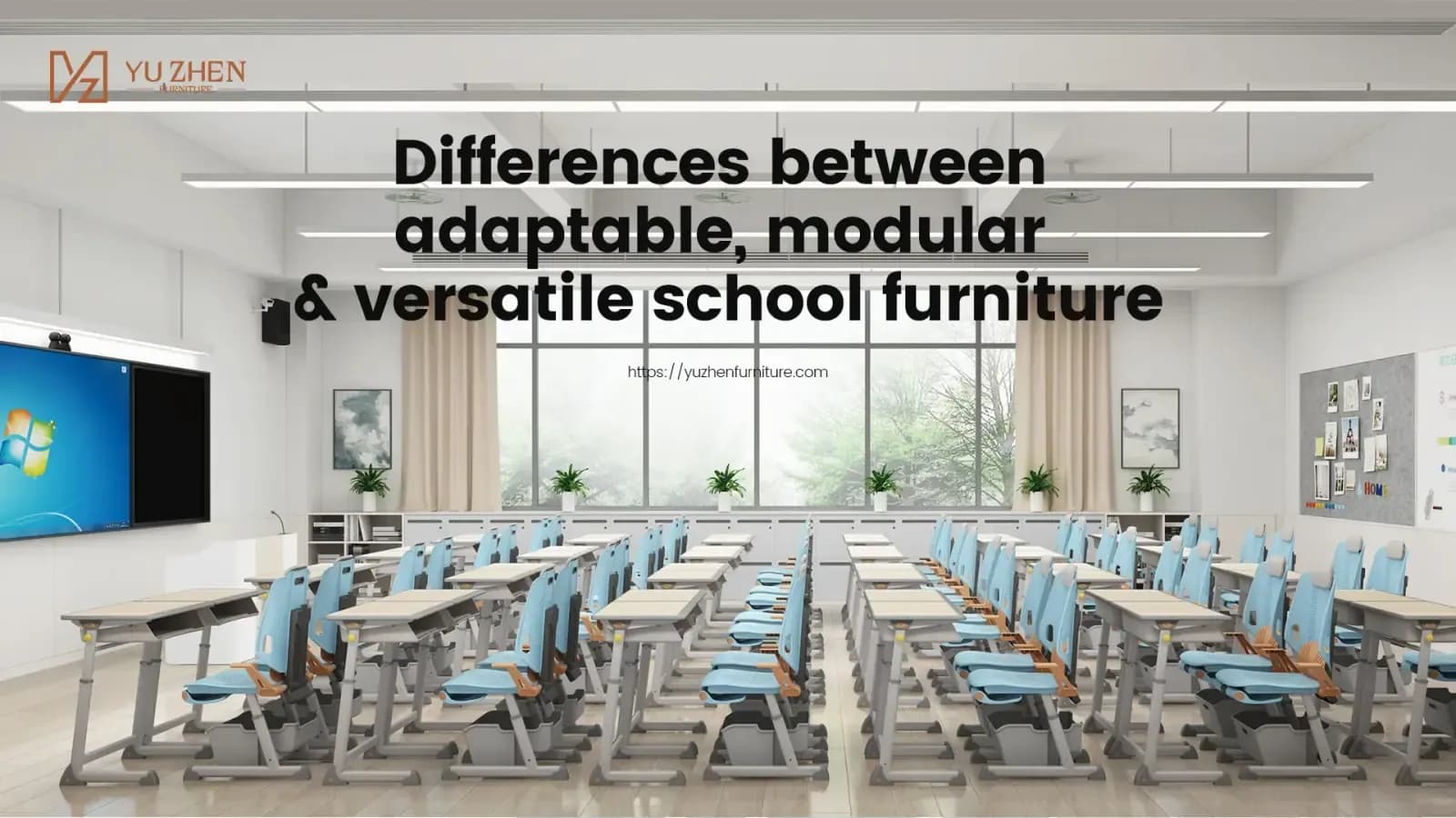 Cover image for Differences between adaptable, modular and versatile school furniture Cover image for Differences between adaptable, modular and versatile school furniture