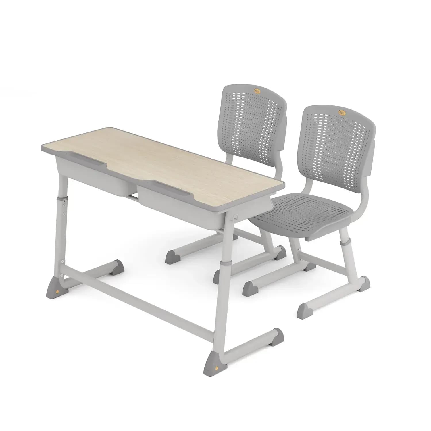 Two-Student School Desk With 25mm E0 MDF Desktop school furniture product