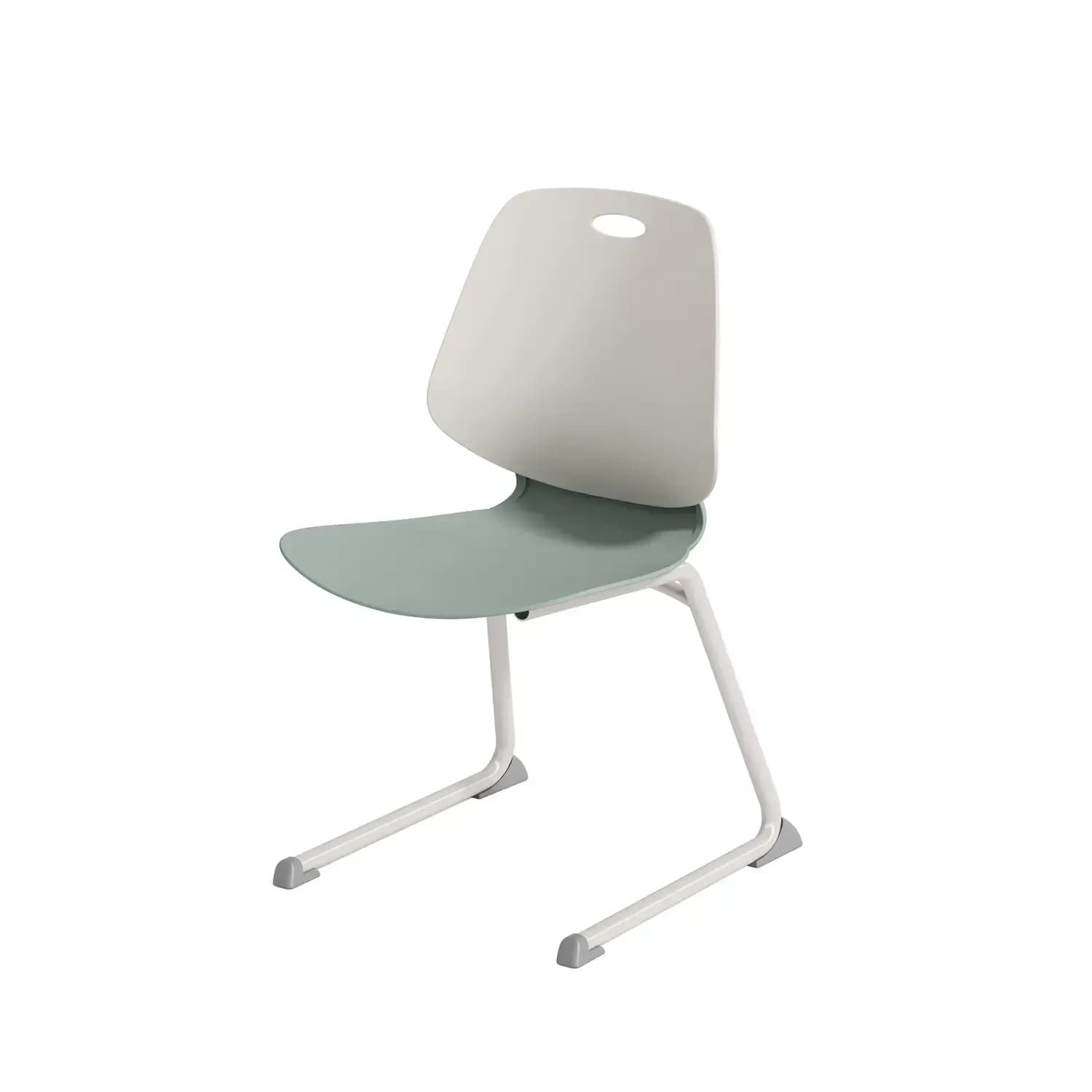 Backrest chair – ergonomic eco-friendly chair without sharp angles school furniture product