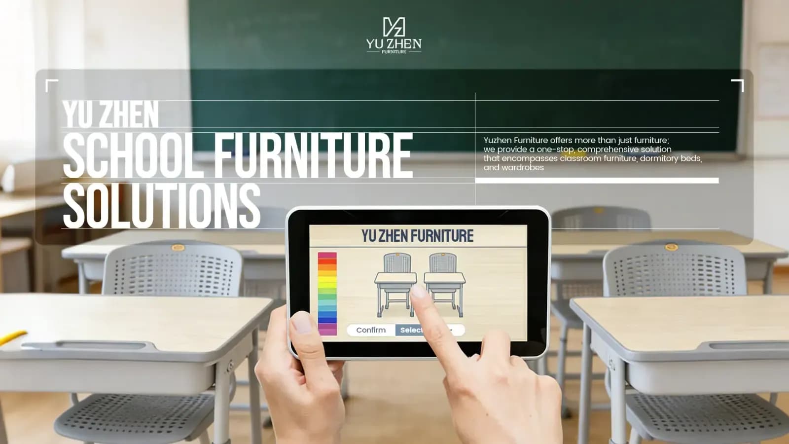 Cover image for Yuzhen school furniture solution analysis Cover image for Yuzhen school furniture solution analysis