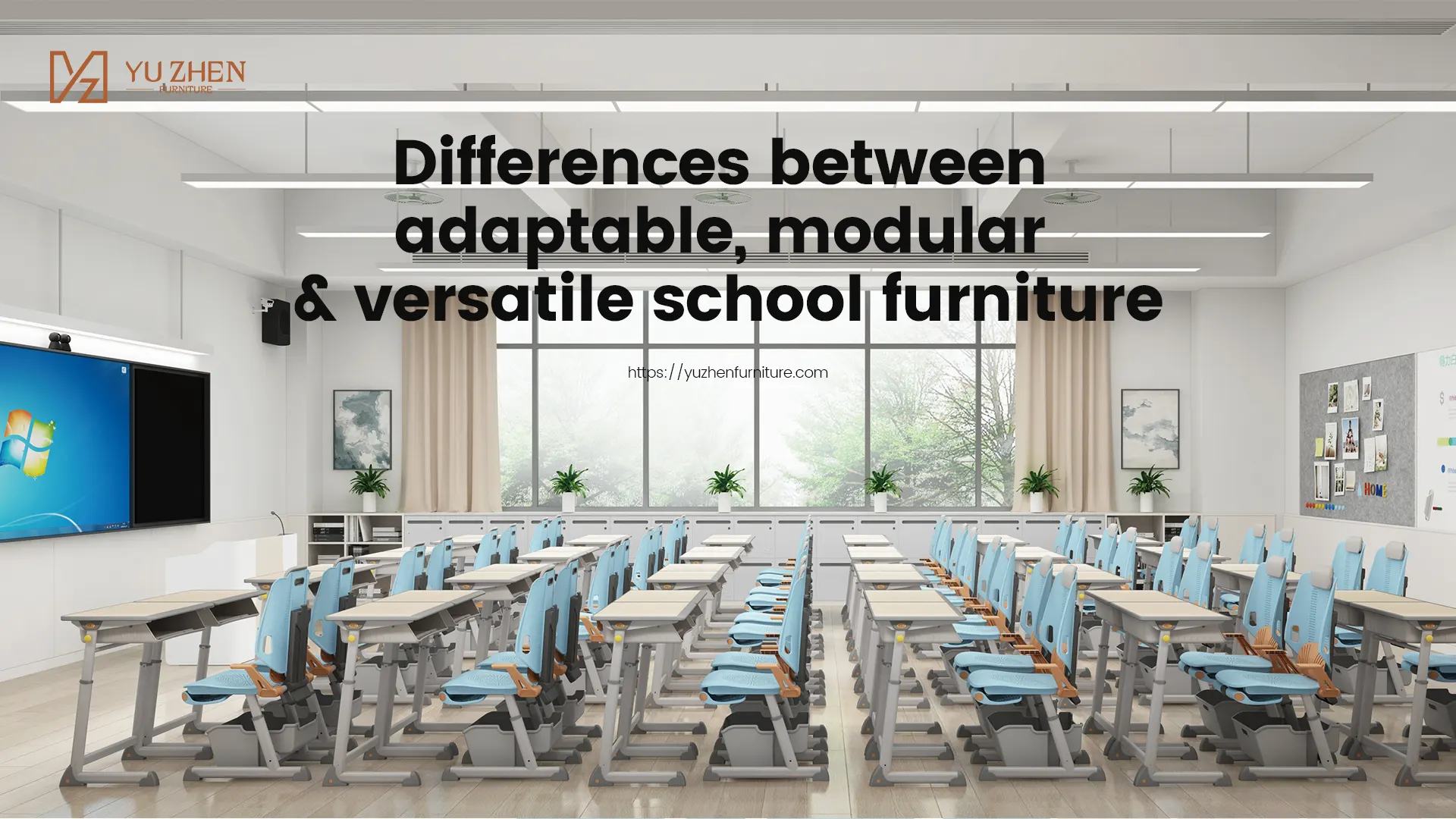 Differences between adaptable, modular and versatile school furniture