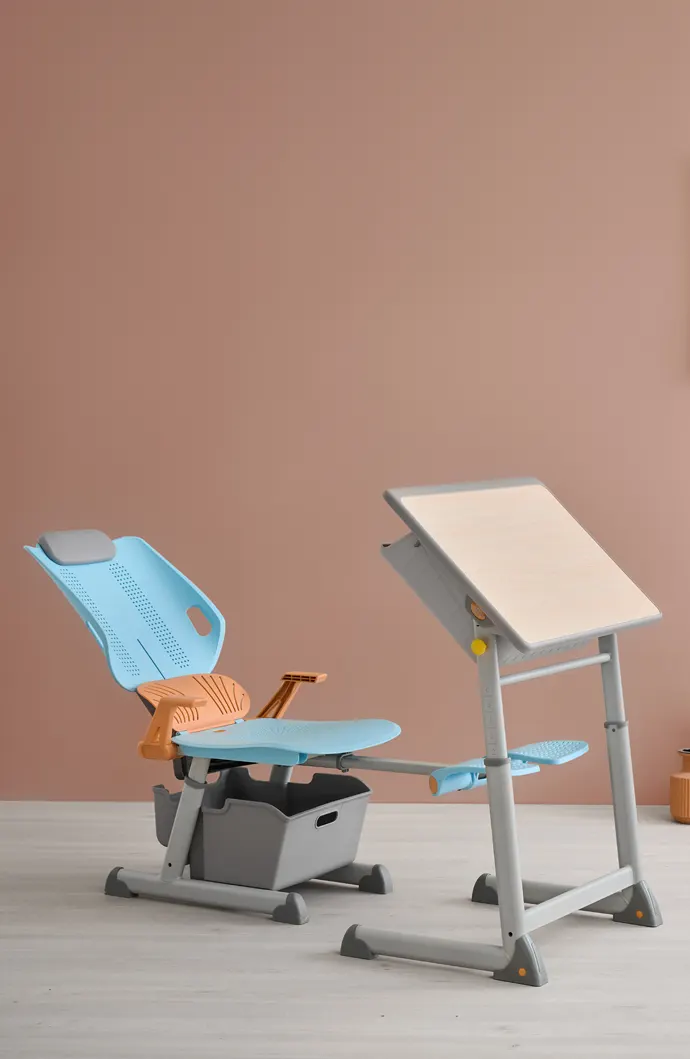 Adjustable height nap table and chairs